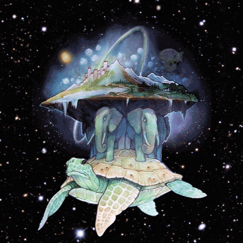 Discworld space turtle animation